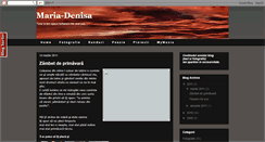 Desktop Screenshot of mariadenisa.blogspot.com