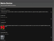 Tablet Screenshot of mariadenisa.blogspot.com