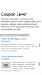 Mobile Screenshot of coupon-saver.blogspot.com