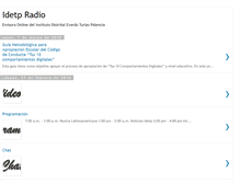 Tablet Screenshot of idetpradio.blogspot.com