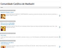 Tablet Screenshot of maebashicatolico.blogspot.com
