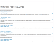 Tablet Screenshot of popsongslyrics.blogspot.com