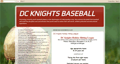 Desktop Screenshot of dcknightsbaseball.blogspot.com