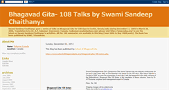 Desktop Screenshot of gita108days.blogspot.com