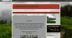 Desktop Screenshot of cabanhadostroncos.blogspot.com