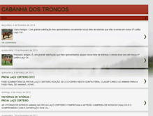 Tablet Screenshot of cabanhadostroncos.blogspot.com