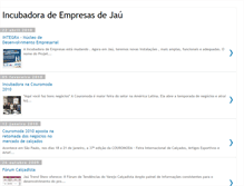 Tablet Screenshot of incubadorajau.blogspot.com