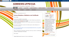 Desktop Screenshot of admnews-ufpe.blogspot.com
