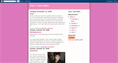 Desktop Screenshot of catoninetales.blogspot.com