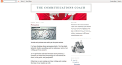 Desktop Screenshot of communicationscoach.blogspot.com