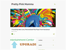 Tablet Screenshot of prettypinkmomma.blogspot.com
