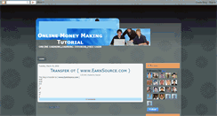 Desktop Screenshot of earning-website.blogspot.com