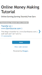 Mobile Screenshot of earning-website.blogspot.com