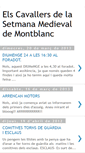 Mobile Screenshot of cavallersmedievals.blogspot.com