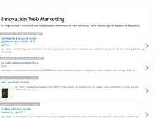 Tablet Screenshot of innovation-web-marketing.blogspot.com