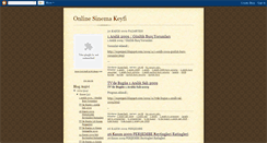 Desktop Screenshot of onlinesinemakeyfiniz.blogspot.com