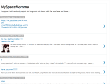 Tablet Screenshot of myspacemomma.blogspot.com