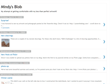 Tablet Screenshot of mindysblob.blogspot.com