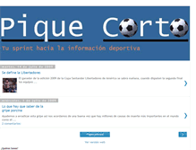 Tablet Screenshot of elpiquecorto.blogspot.com