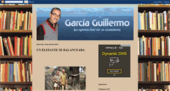 Desktop Screenshot of elblogdegarciaguillermo.blogspot.com
