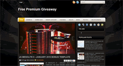 Desktop Screenshot of giveawaypremium.blogspot.com