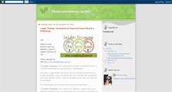 Desktop Screenshot of desenvolvimentonanet.blogspot.com