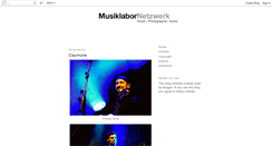 Desktop Screenshot of musiklabor-netzwerk.blogspot.com