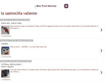 Tablet Screenshot of lasastrecillavaliente.blogspot.com