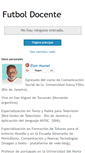Mobile Screenshot of futboldocente.blogspot.com