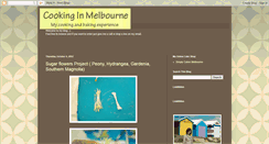 Desktop Screenshot of cookinginmelb.blogspot.com