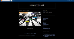 Desktop Screenshot of dynamiteband.blogspot.com