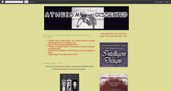 Desktop Screenshot of lifeanddoctrineatheism.blogspot.com