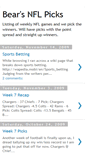 Mobile Screenshot of bearsnflpicks.blogspot.com