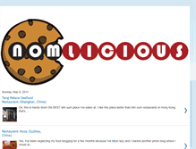 Tablet Screenshot of everythingnomlicious.blogspot.com