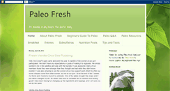 Desktop Screenshot of paleofresh.blogspot.com