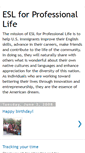 Mobile Screenshot of esl-pro.blogspot.com