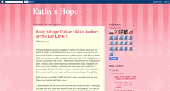 Desktop Screenshot of kathyshope42days.blogspot.com