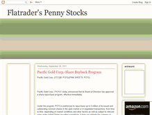Tablet Screenshot of flatrader.blogspot.com
