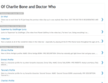 Tablet Screenshot of of-charlie-bone-and-doctor-who.blogspot.com