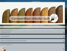 Tablet Screenshot of carmarthenaikidoclub.blogspot.com