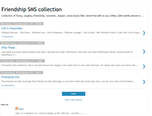 Tablet Screenshot of frenshipsms.blogspot.com