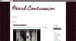 Desktop Screenshot of pearlconcussion.blogspot.com