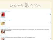 Tablet Screenshot of elestudiodefelipe.blogspot.com