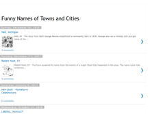 Tablet Screenshot of funnynames-towns.blogspot.com