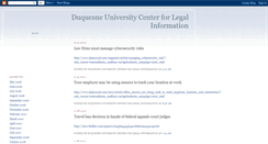 Desktop Screenshot of centerforlegalinformation.blogspot.com