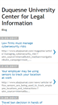 Mobile Screenshot of centerforlegalinformation.blogspot.com