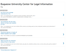 Tablet Screenshot of centerforlegalinformation.blogspot.com