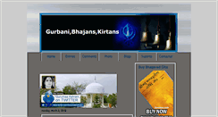 Desktop Screenshot of gurbanibhajanskirtans.blogspot.com