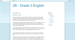 Desktop Screenshot of grade3english.blogspot.com