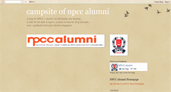 Desktop Screenshot of npcca.blogspot.com